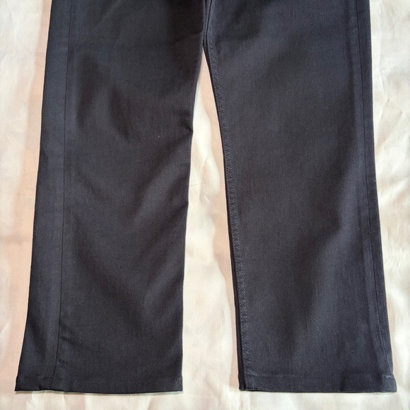 MOTHER- Tomcat Ankle Jeans in Lasting Impression Black Size 31 Straight Leg - Picture 4 of 9